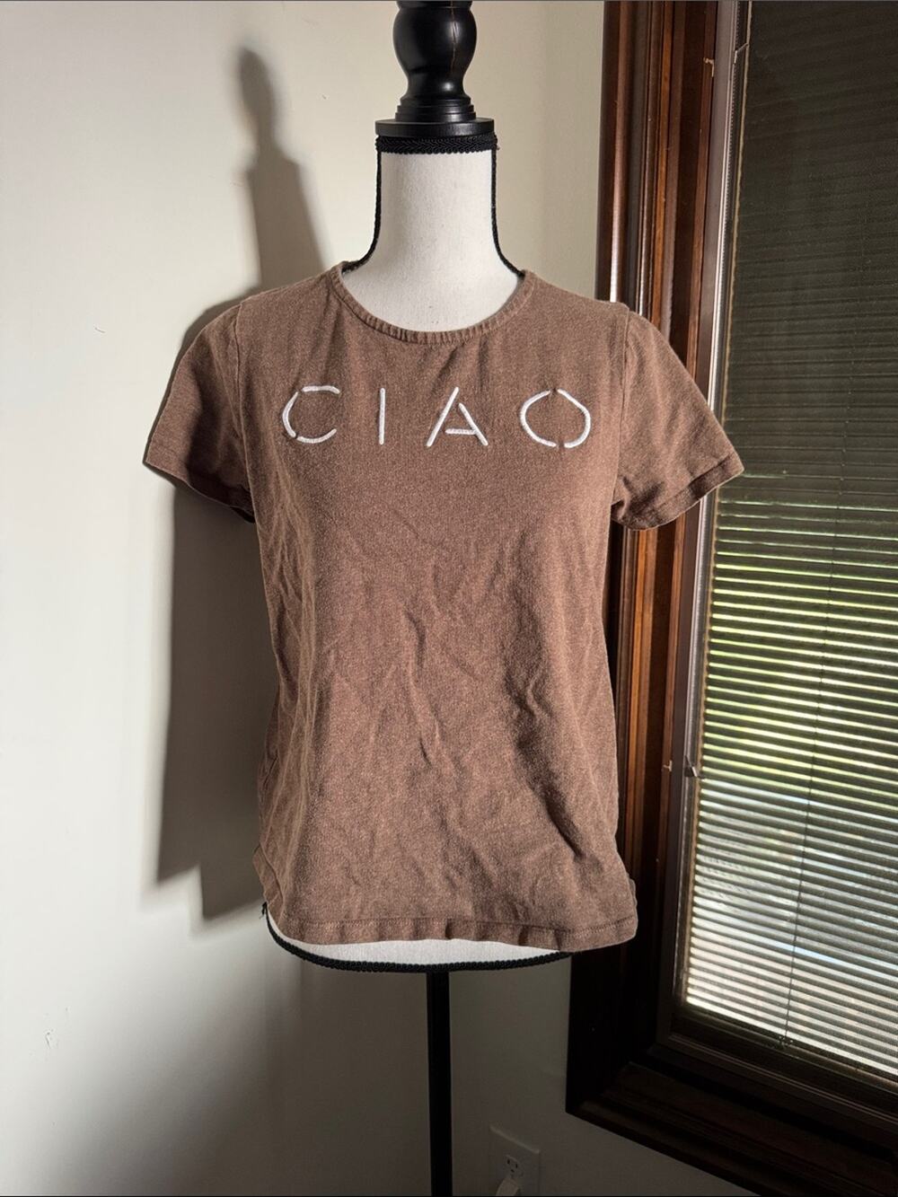 DownEast | Ciao Graphic Short Sleeve Tee Size S